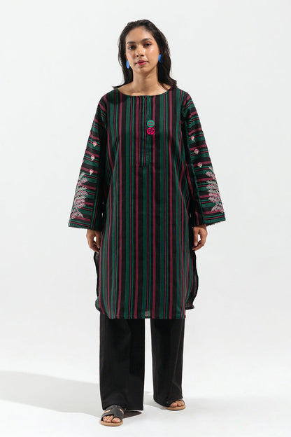 Beechtree - EMBROIDERED YARN DYED SHIRT (PRET)