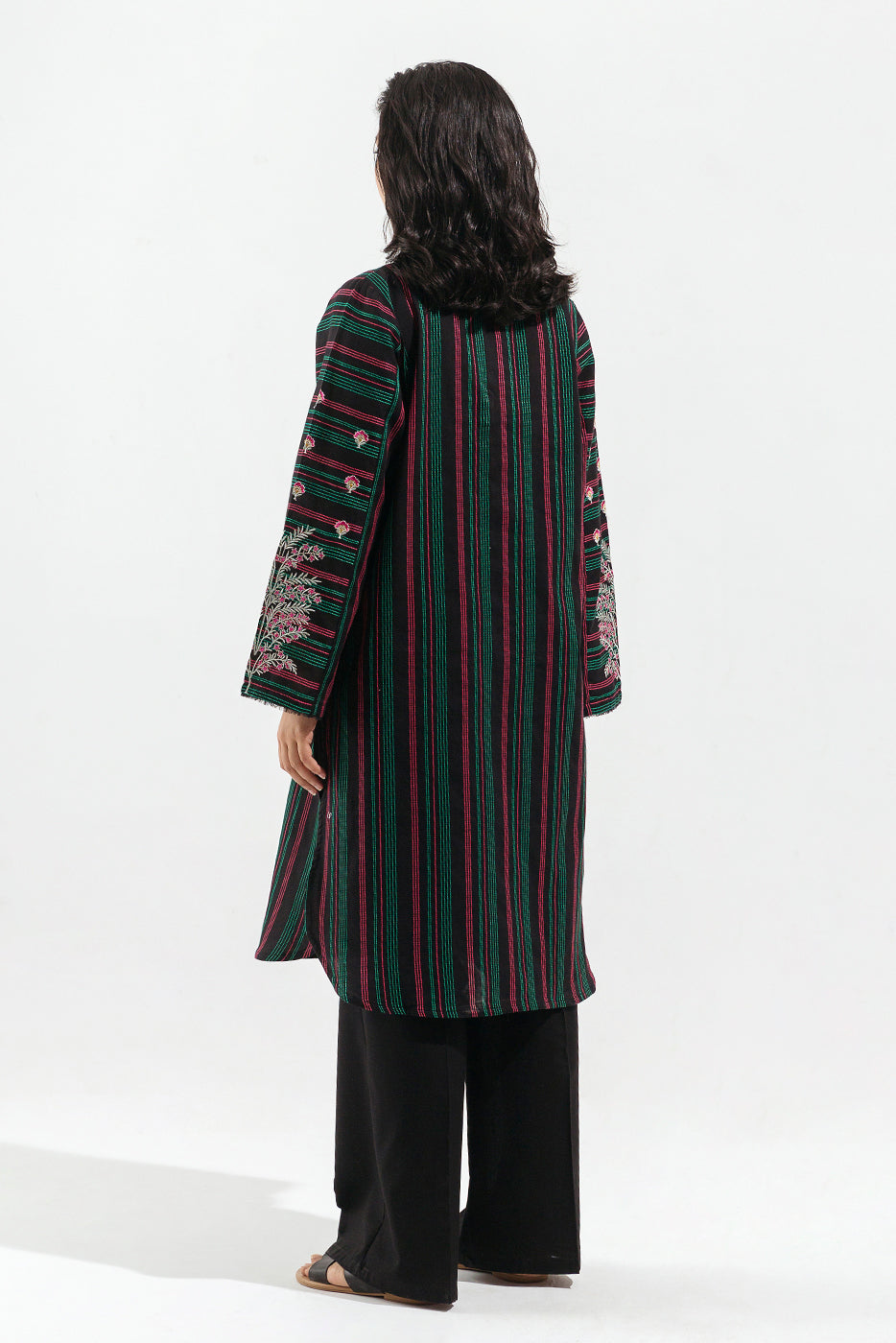 Beechtree - EMBROIDERED YARN DYED SHIRT (PRET)