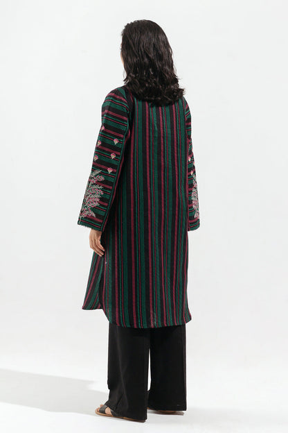 Beechtree - EMBROIDERED YARN DYED SHIRT (PRET)