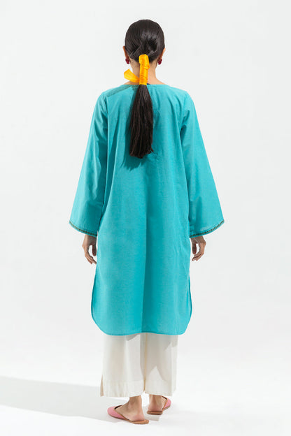 Beechtree - EMBROIDERED CHAMBRAY SHIRT (PRET)