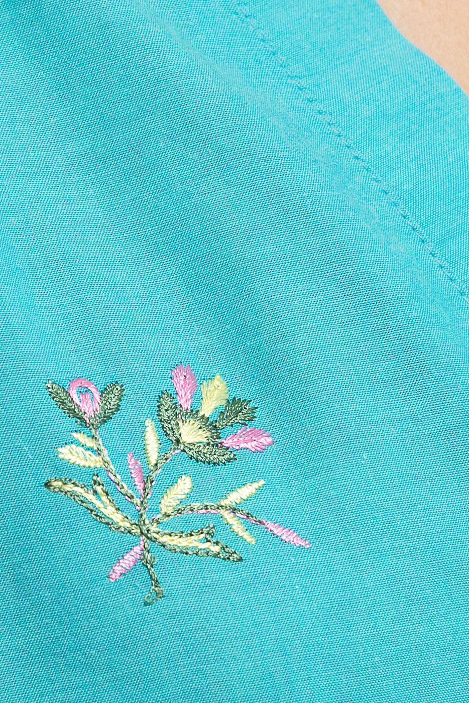 Beechtree - EMBROIDERED CHAMBRAY SHIRT (PRET)