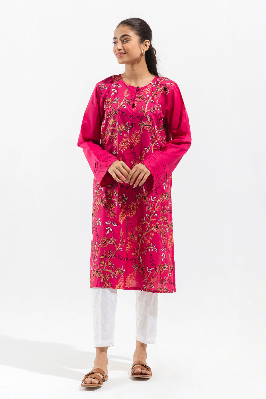 Beechtree - EMBROIDERED LAWN SHIRT (PRET)