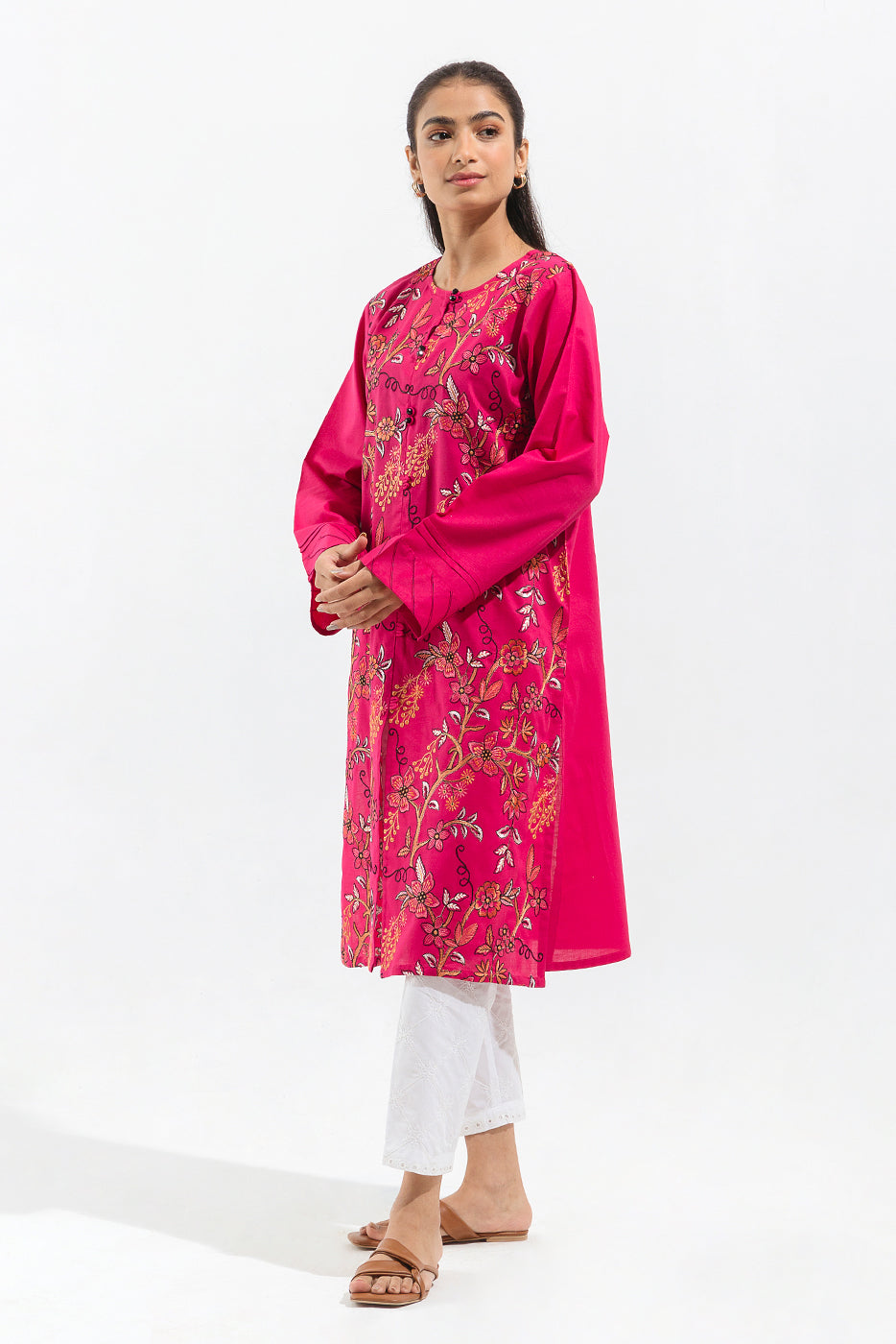 Beechtree - EMBROIDERED LAWN SHIRT (PRET)