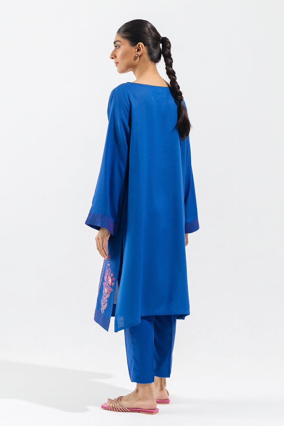 Beechtree - EMBROIDERED VISCOSE SHIRT (PRET)