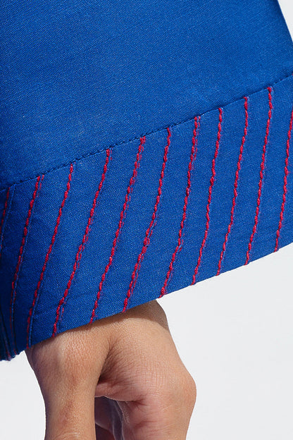 Beechtree - EMBROIDERED VISCOSE SHIRT (PRET)