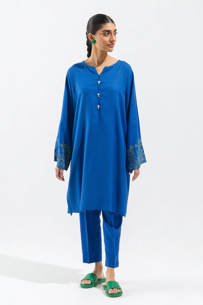 Beechtree - EMBROIDERED VISCOSE SHIRT (PRET)