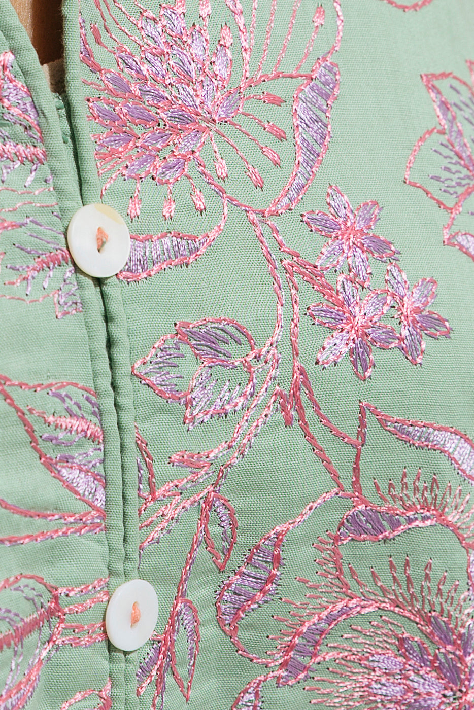 Beechtree - EMBROIDERED VISCOSE SHIRT (PRET)