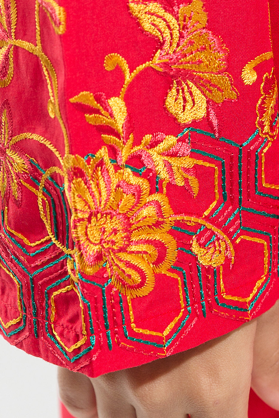 Beechtree - Embroidered Shirt With Dupatta