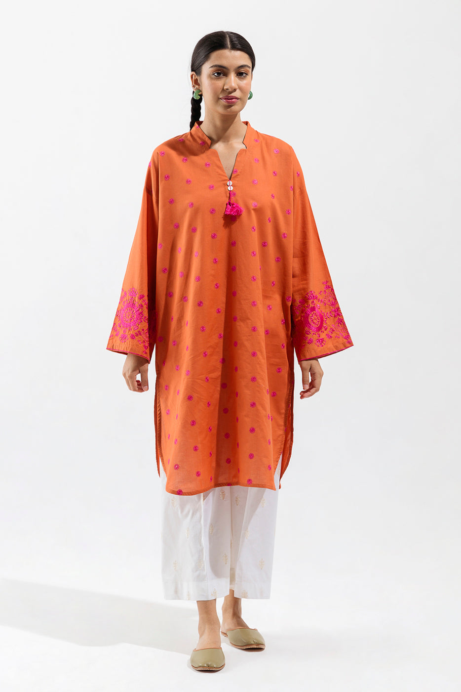 Beechtree - EMBROIDERED LAWN SHIRT (PRET)