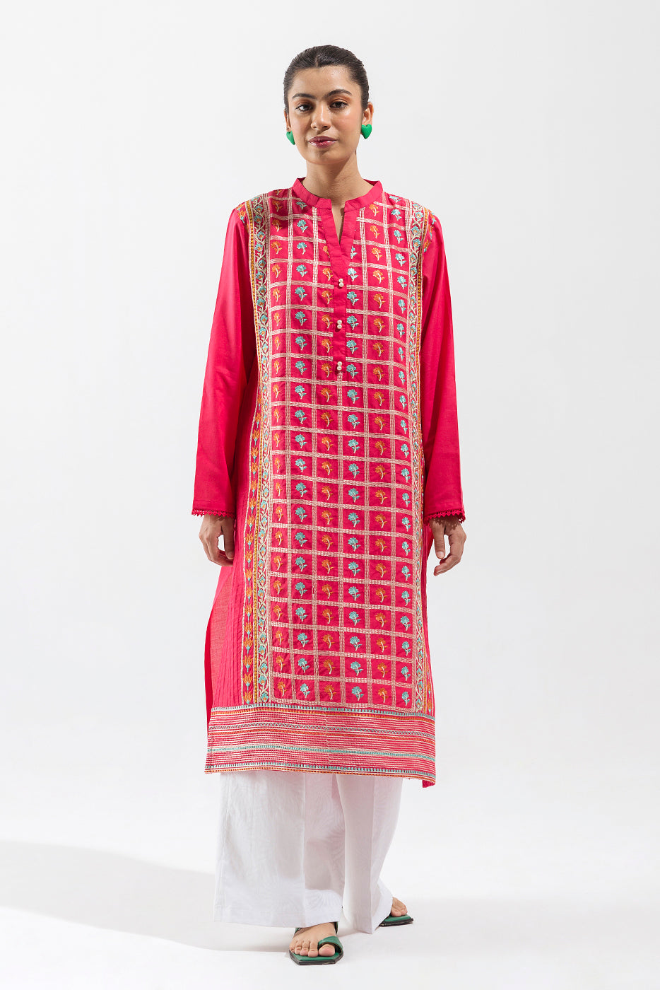Beechtree - EMBROIDERED LAWN SHIRT (PRET)