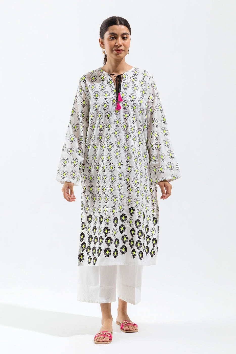 Beechtree - EMBROIDERED LAWN SHIRT (PRET)
