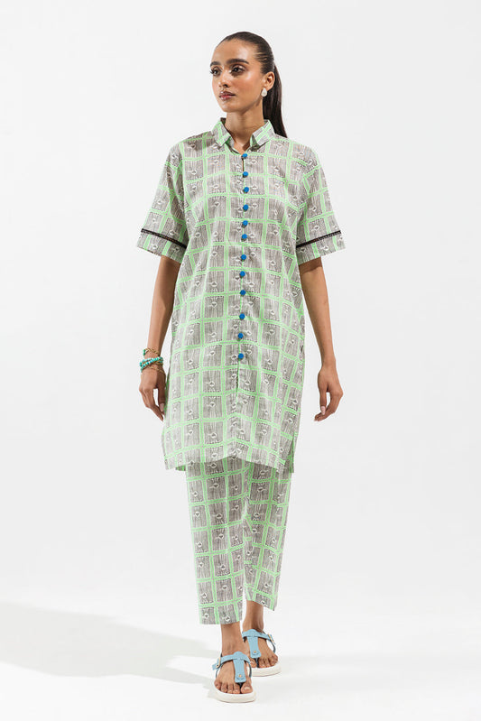 Beechtree - 2 PIECE PRINTED VISCOSE SUIT (PRET)