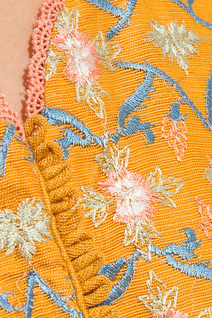 Beechtree - EMBROIDERED COTTON NET SHIRT (LUXURY PRET)