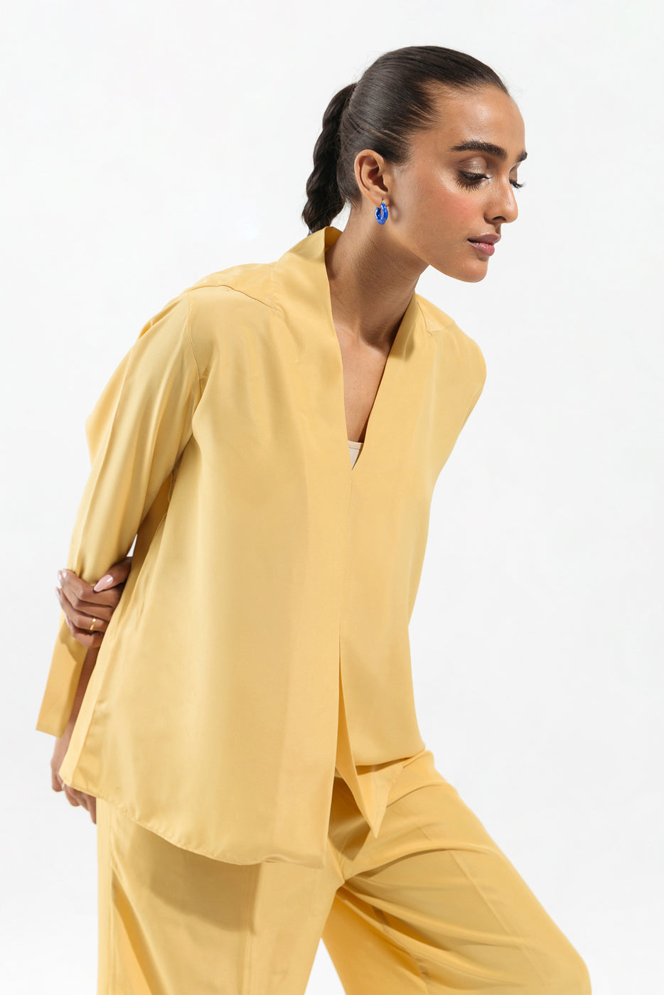 Beechtree - Pale Yellow Co-Ord Set