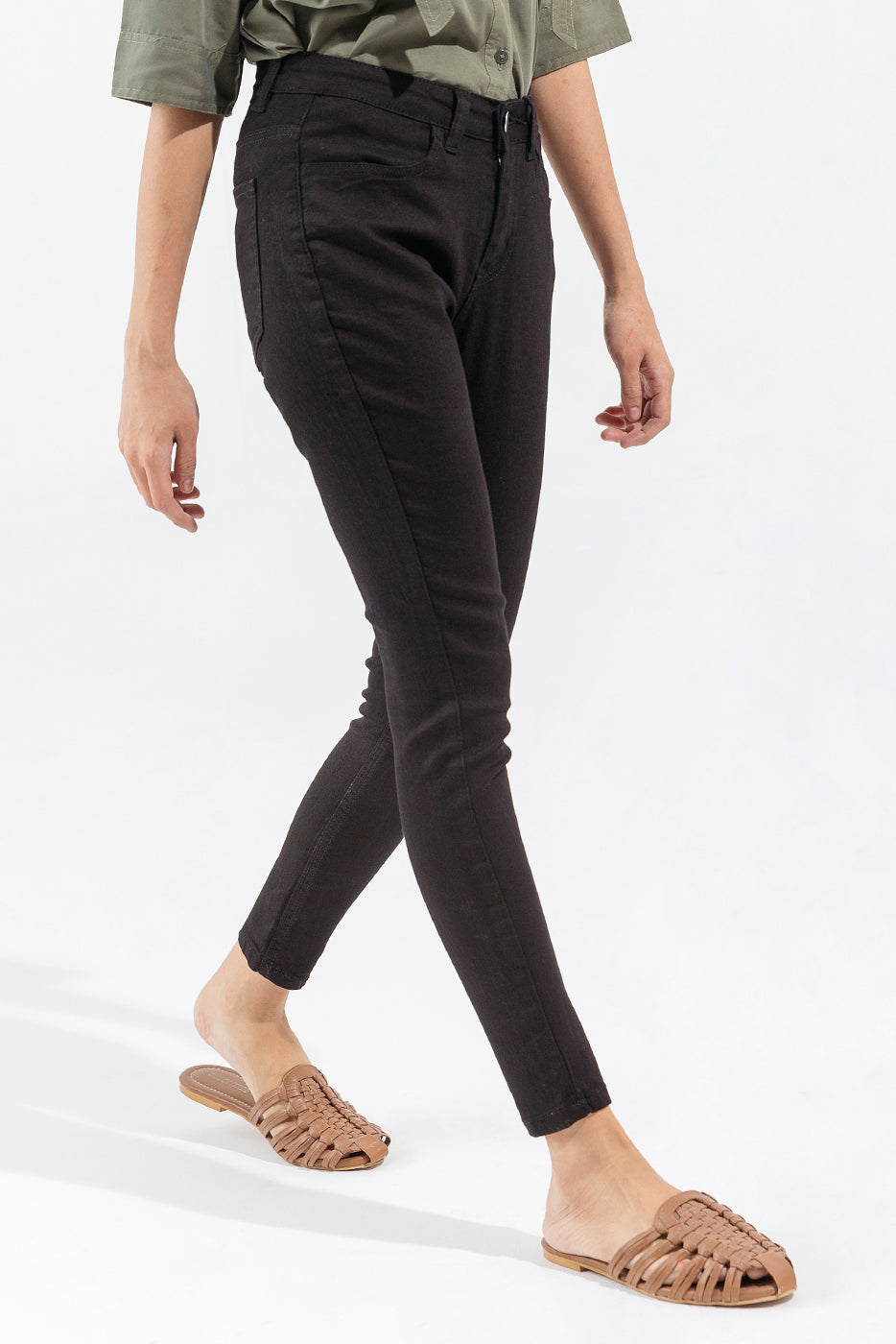 Beechtree - Black Straight Pants