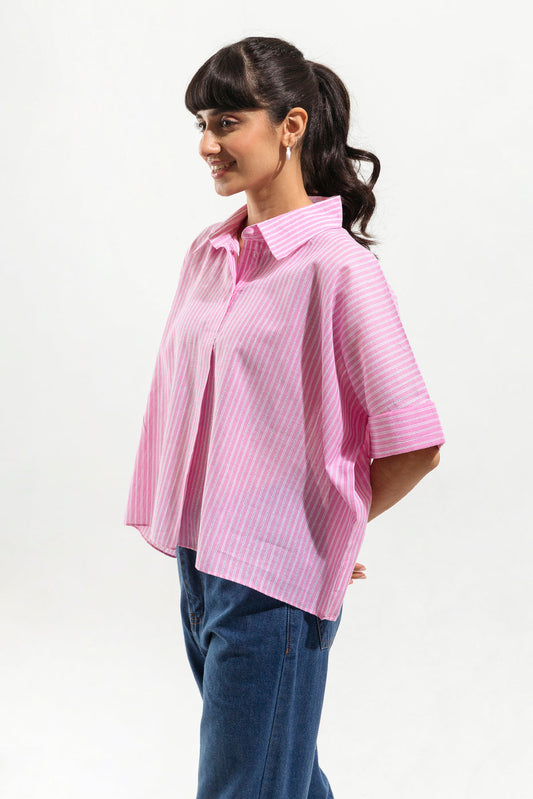 Beechtree - Light Pink Textured Top