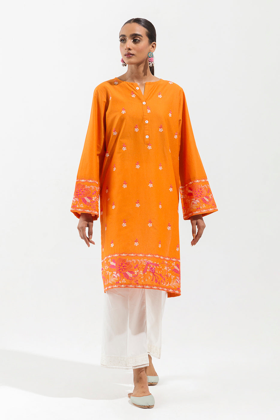 Beechtree - EMBROIDERED MULTI NEPS SHIRT (PRET)