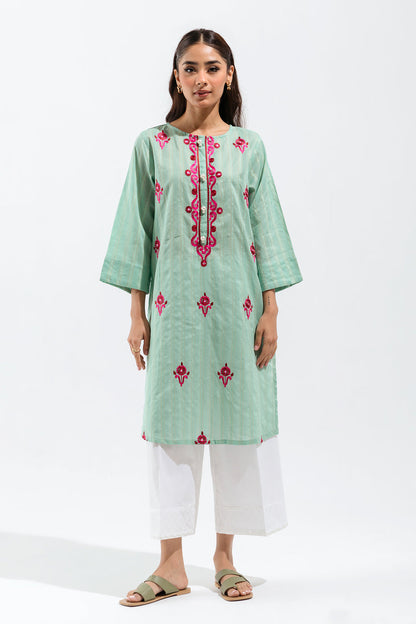 Beechtree - EMBROIDERED TEXTURED SHIRT (PRET)
