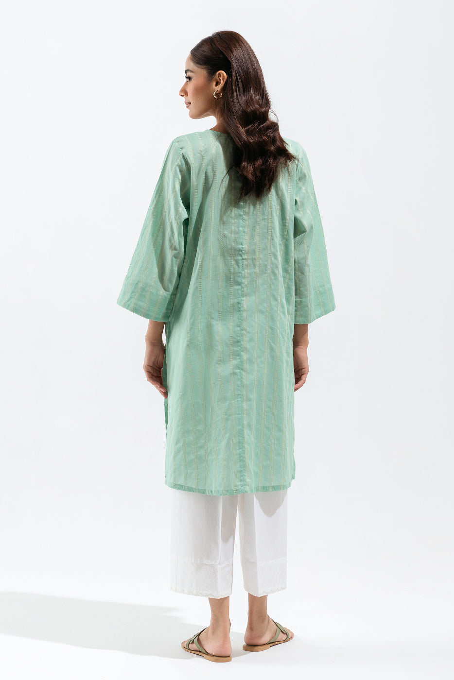 Beechtree - EMBROIDERED TEXTURED SHIRT (PRET)