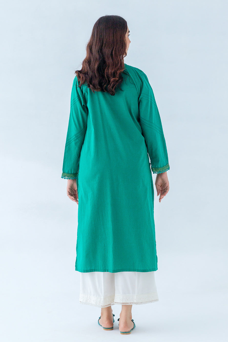 Beechtree - EMBROIDERED LAWN SHIRT (PRET)