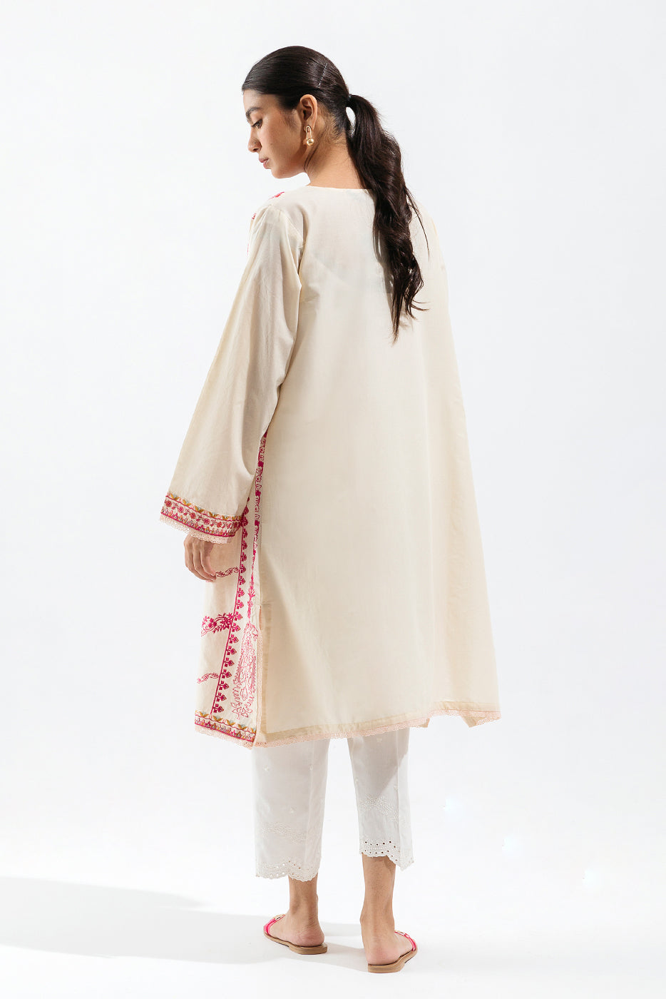 Beechtree - EMBROIDERED LAWN SHIRT (PRET)