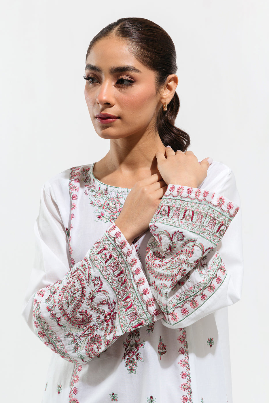 Beechtree - EMBROIDERED LAWN SHIRT (PRET)