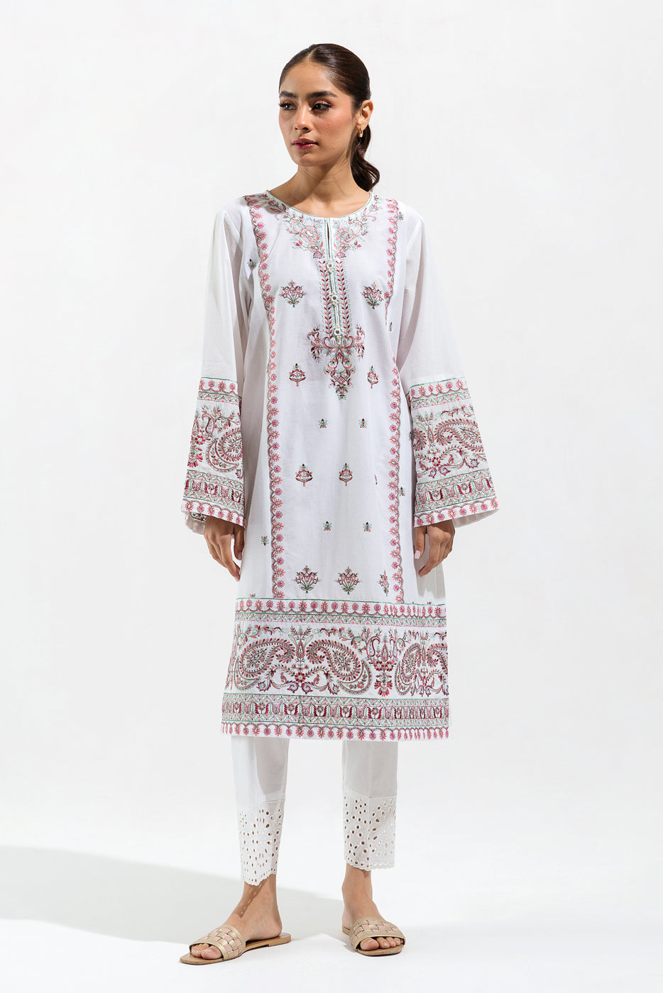 Beechtree - EMBROIDERED LAWN SHIRT (PRET)