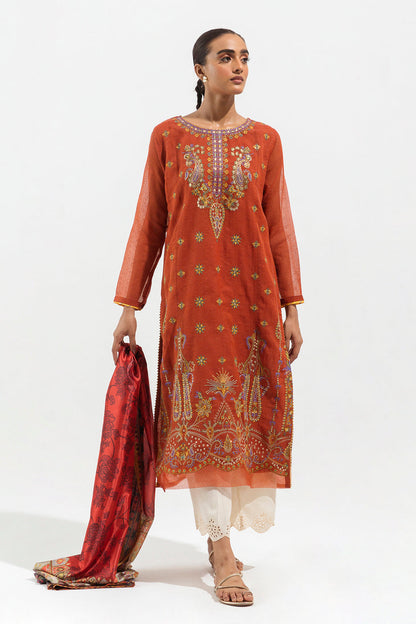 Beechtree - 2 PIECE EMBROIDERED MULTI NEPS SUIT (LUXURY PRET)