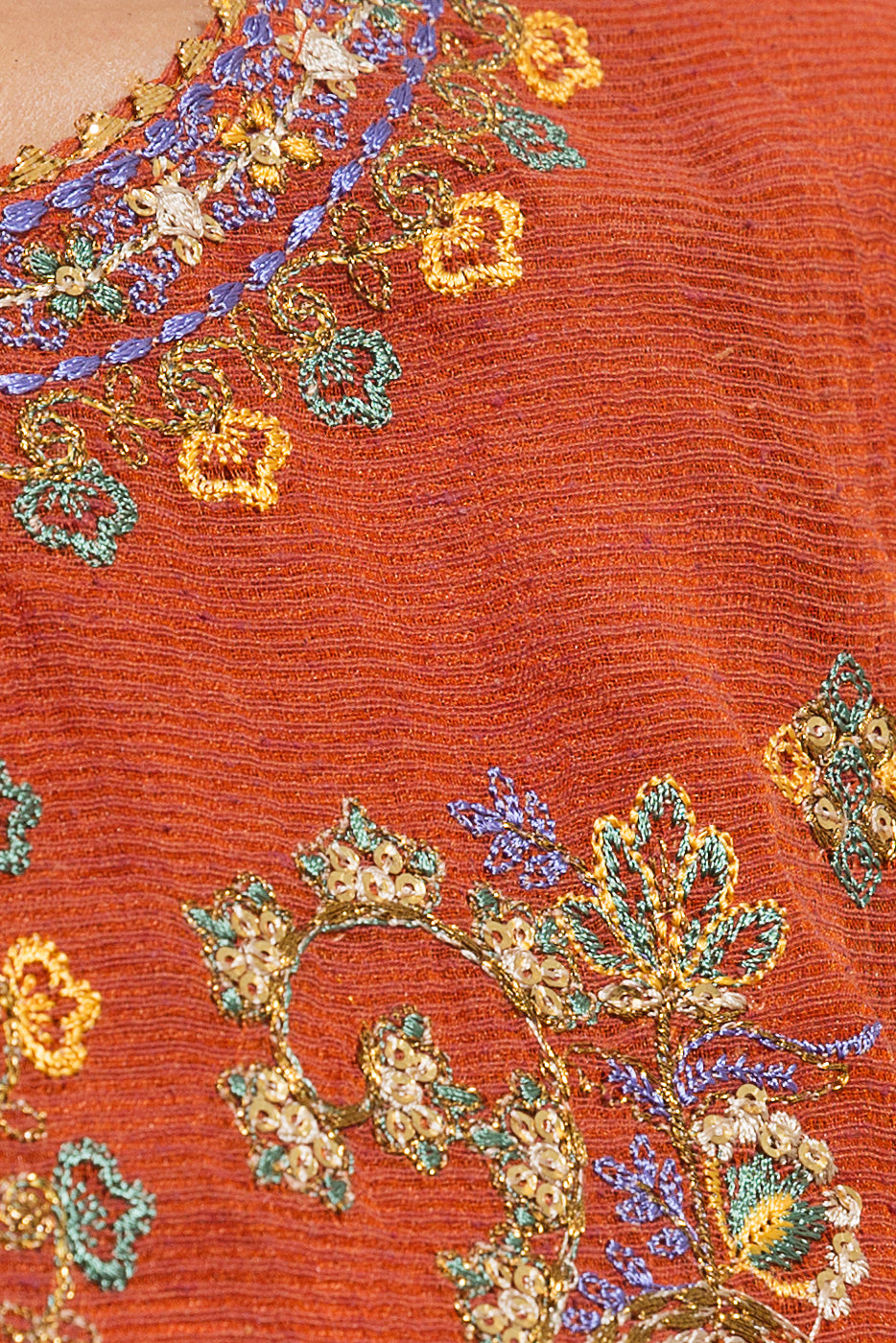 Beechtree - 2 PIECE EMBROIDERED MULTI NEPS SUIT (LUXURY PRET)