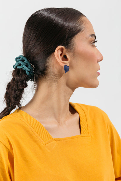 Beechtree - Yellow Straight Neck T-Shirt