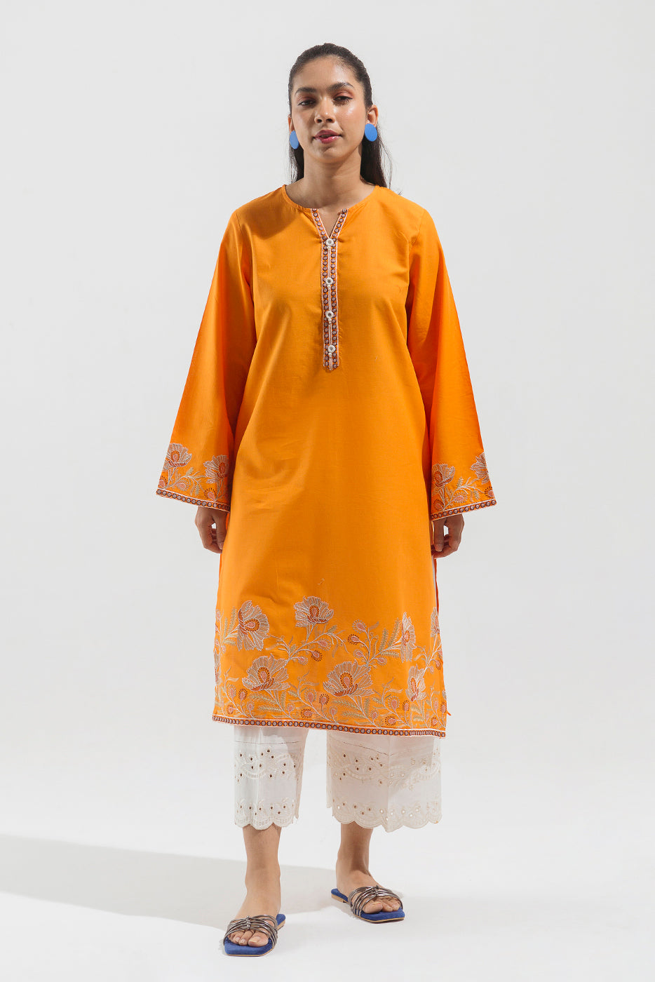 Beechtree - EMBROIDERED LAWN SHIRT (PRET)