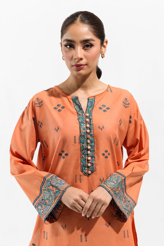 Beechtree - Embroidered Shirt With Pants