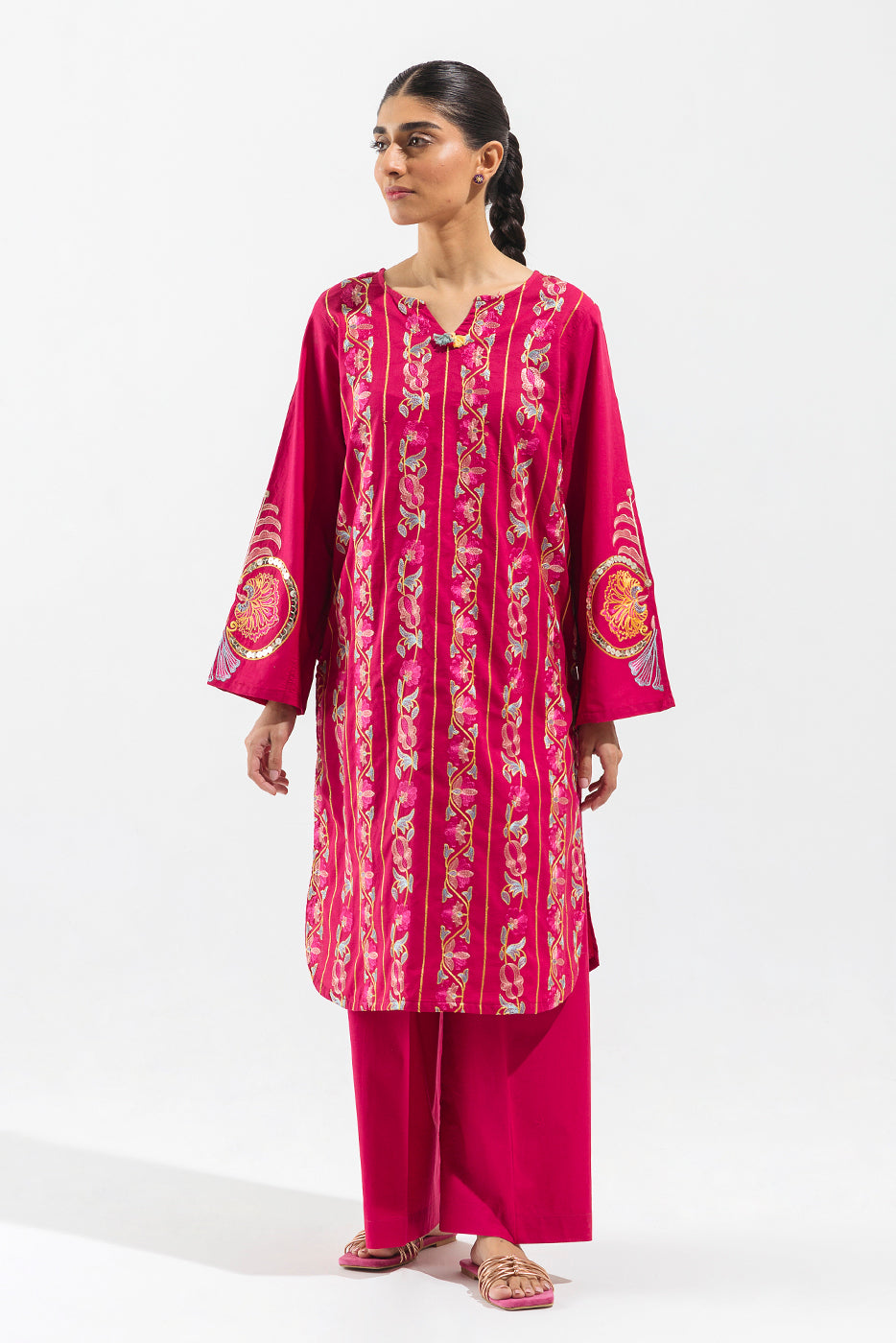 Beechtree - EMBROIDERED LAWN SHIRT (PRET)