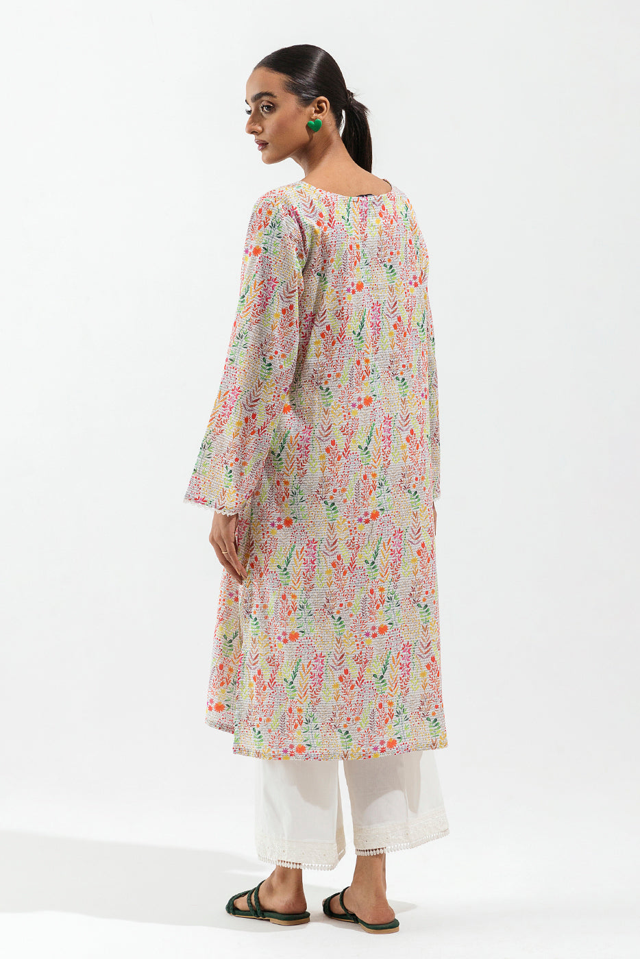 Beechtree - PRINTED PRINTED LAWN SHIRT (PRET)