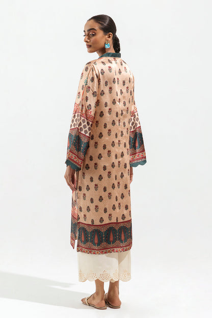 Beechtree - BASIC PRINTED SILK SHIRT (LUXURY PRET)