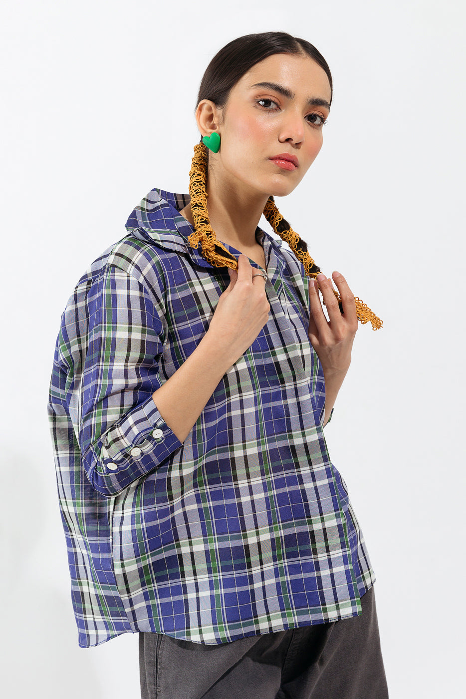 Beechtree - Multi Checkered Top