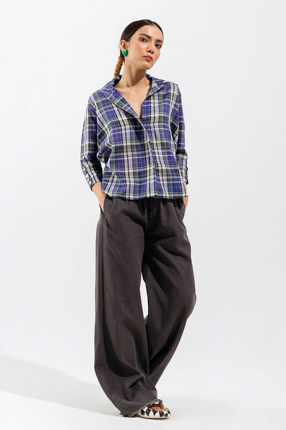 Beechtree - Multi Checkered Top