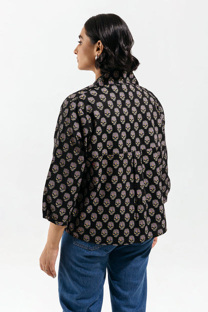 Beechtree - Black Screen Printedí«ÌÎ?Top