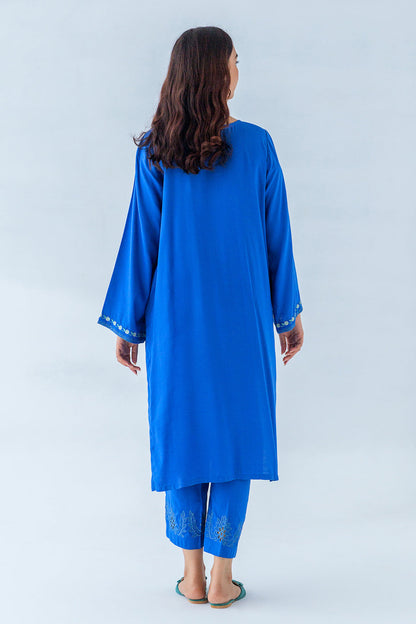 Beechtree - 2 PIECE EMBROIDERED VISCOSE SUIT (PRET)