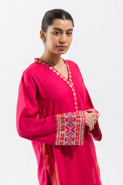 Beechtree - Embroidered Shirt With Pants