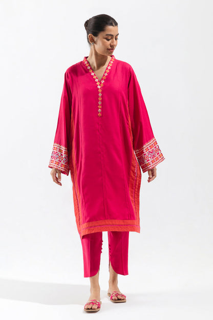 Beechtree - Embroidered Shirt With Pants