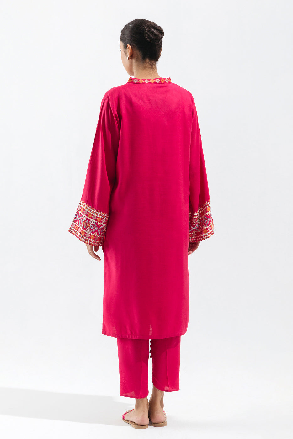 Beechtree - Embroidered Shirt With Pants