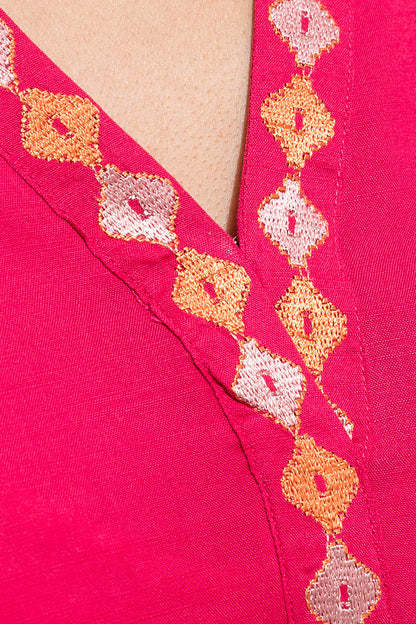 Beechtree - Embroidered Shirt With Pants