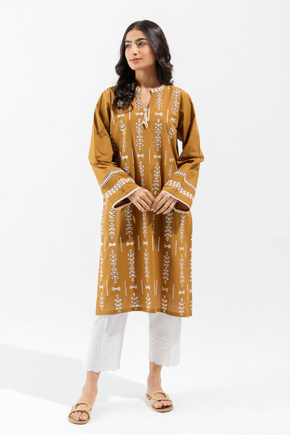 Beechtree - EMBROIDERED CHAMBRAY SHIRT (PRET)