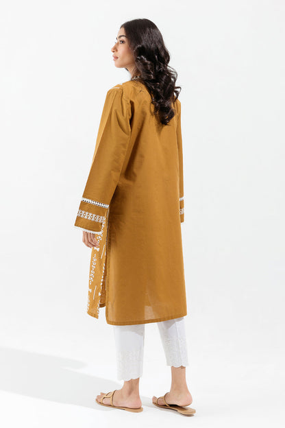 Beechtree - EMBROIDERED CHAMBRAY SHIRT (PRET)