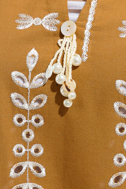 Beechtree - EMBROIDERED CHAMBRAY SHIRT (PRET)