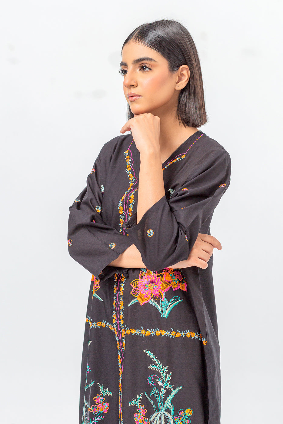 Beechtree - EMBROIDERED LAWN SHIRT (PRET)
