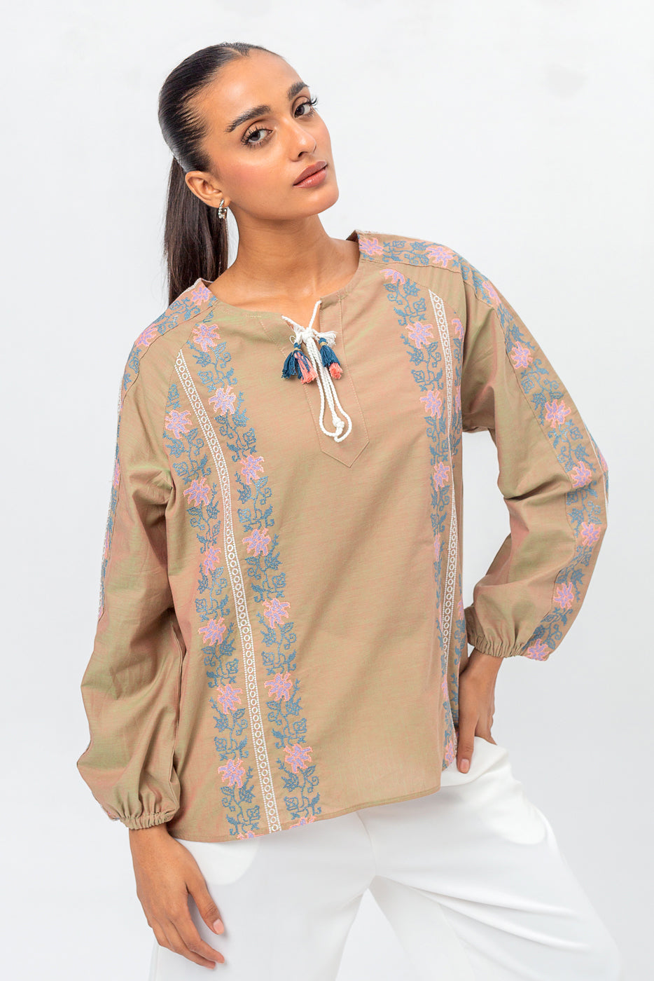 Beechtree - CHAMBRAY TOP (PRET)