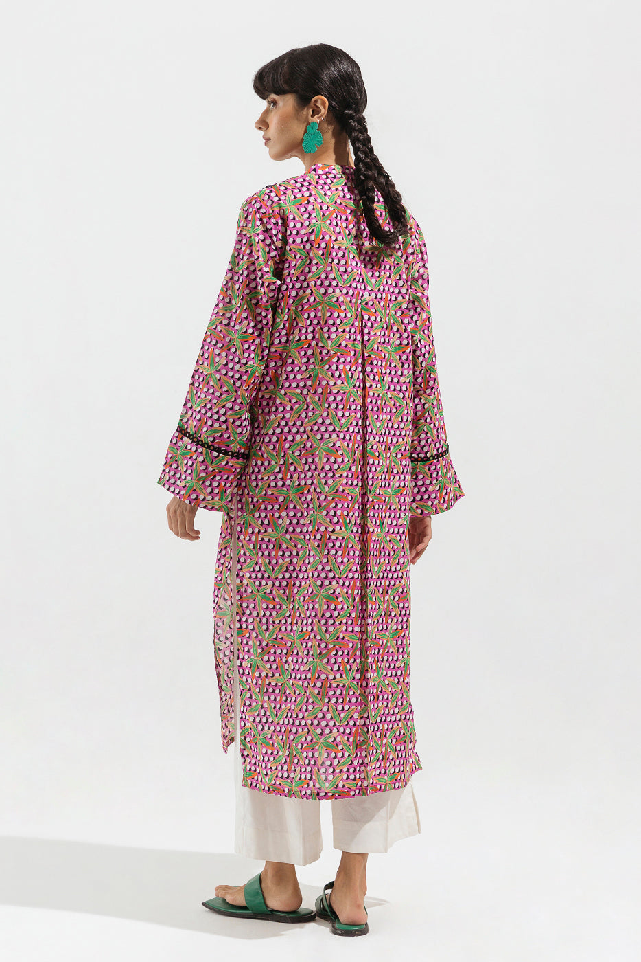 Beechtree - PRINTED PRINTED LAWN SHIRT (PRET)