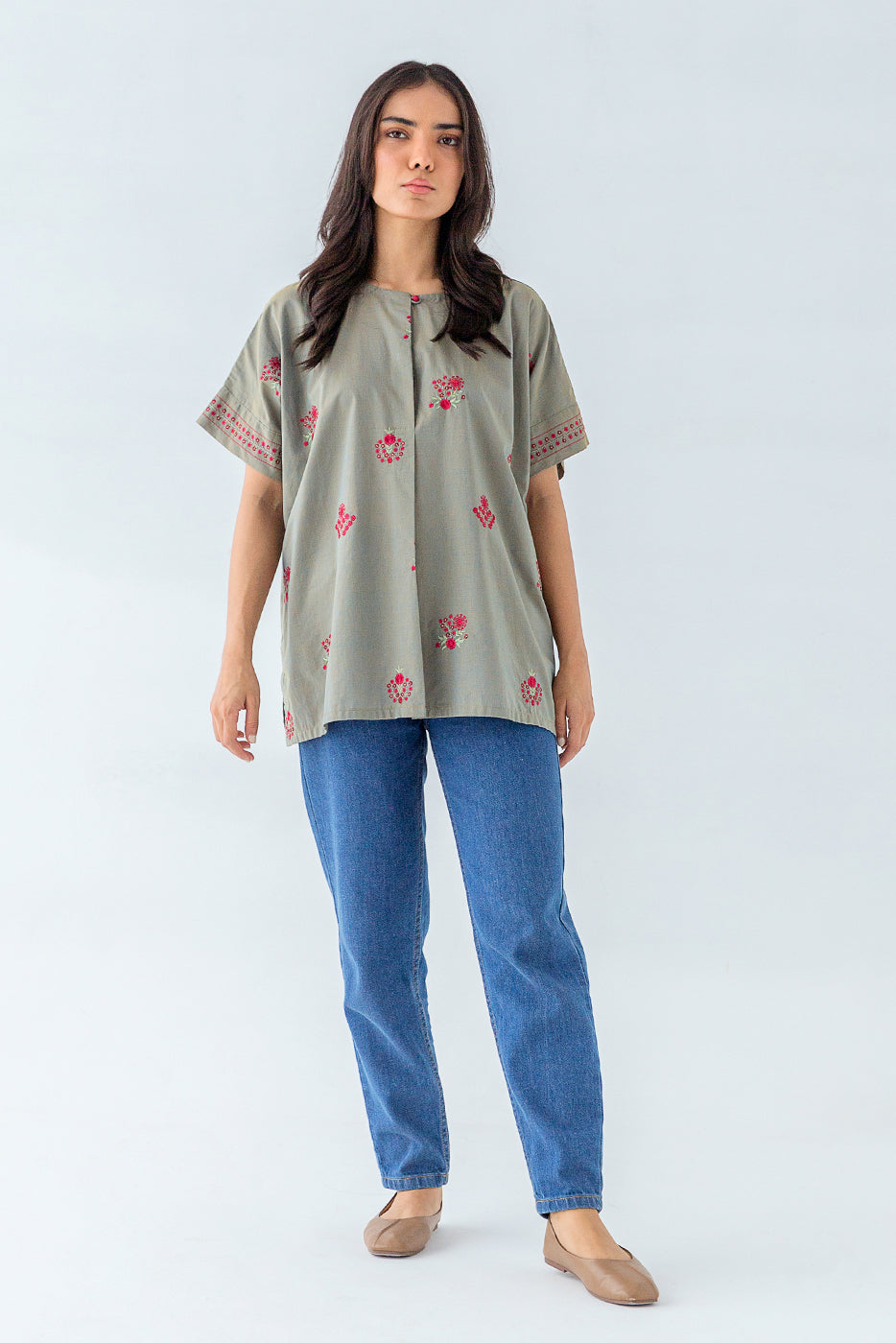 Beechtree - CHAMBRAY TOP (PRET)